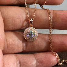 Load image into Gallery viewer, Rose Gold Pendant Necklaces