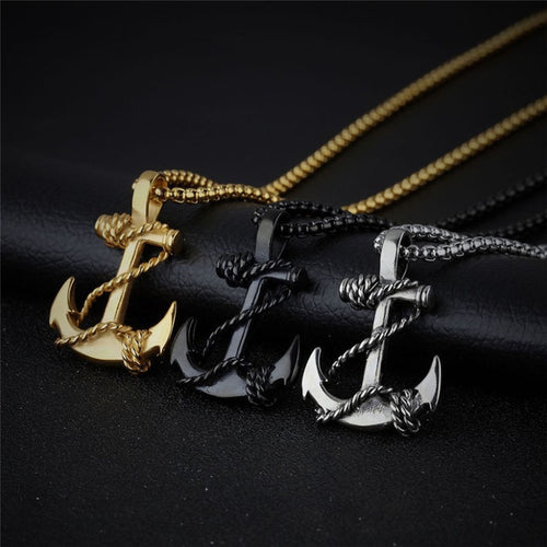 Anchor Cross Necklaces