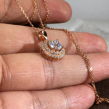 Load image into Gallery viewer, Rose Gold Pendant Necklaces