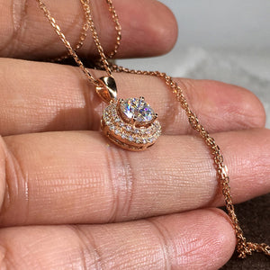 Rose Gold Pendant Necklaces