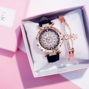 Starry Sky Women's Bracelet Watches