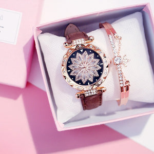 Starry Sky Women's Bracelet Watches