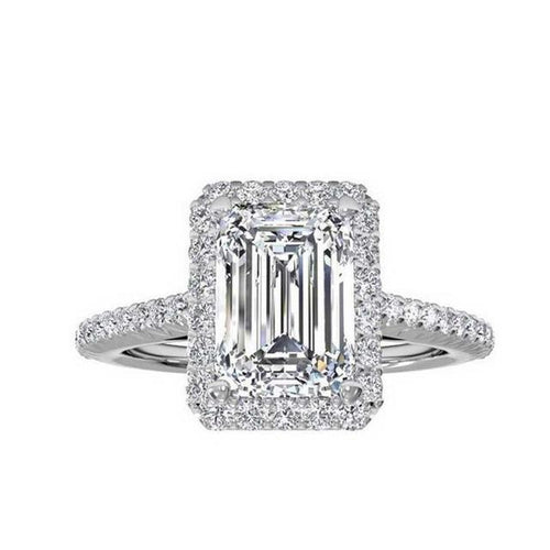 925 Sterling Silver CZ Stone Promise Ring - Land of the Luxury