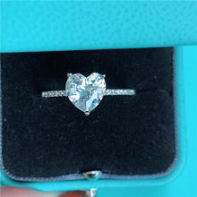 Load image into Gallery viewer, 925 Sterling Silver CZ Stone Promise Ring - Land of the Luxury