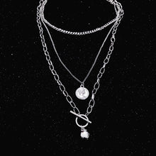 Load image into Gallery viewer, Multi-Layer Long Chain Necklace